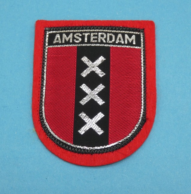  Ecusson brodé ville AMSTERDAM 