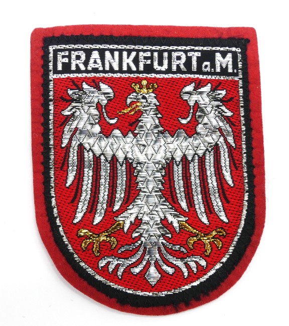 Ecusson brodé ville Frankfurt a.M 