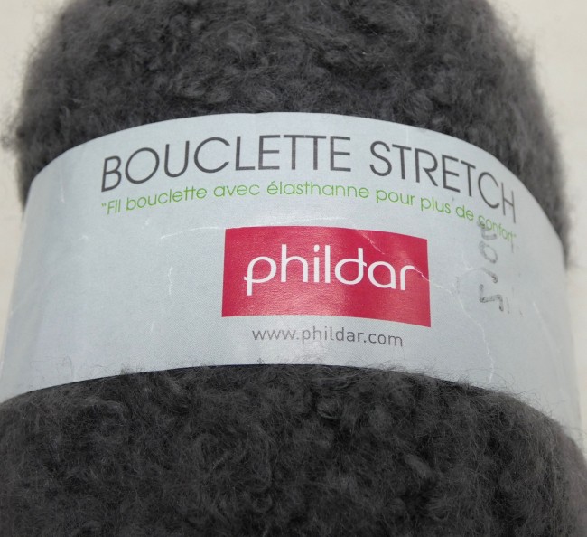 Fil Bouclette STRETCH PHILDAR coloris fusain