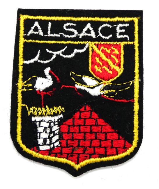 P1040918 Ecusson brodé ville région ALSACE