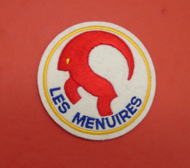 Ecusson brodé Les Menuires