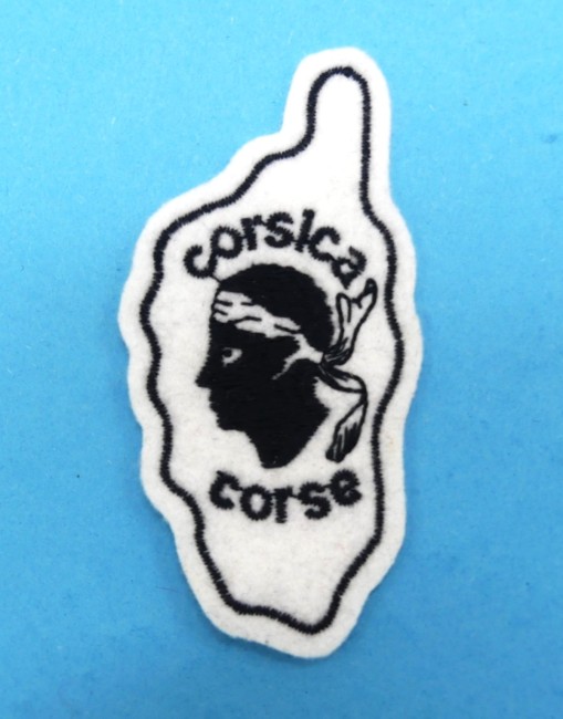 Ecusson patch thermocollant CORSE CORSICA