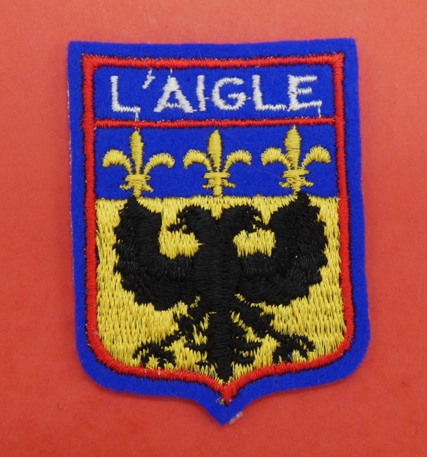 Ecusson brodé ville L'AIGLE