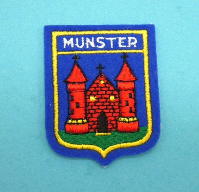 Ecusson brodé ville MUNSTER 