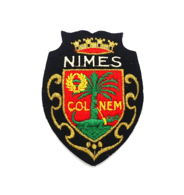 Ecusson meresse brodé ville Nîmes