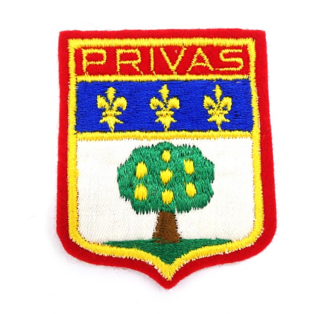 Ecusson brodé ville Privas