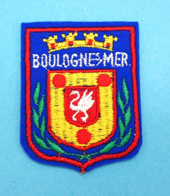 Ecusson brodé Boulogne sur Mer