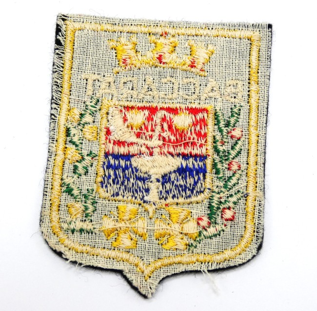 Ecusson brodé ville Baccarat