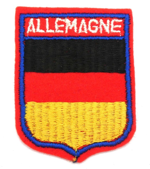 Ecusson brodé pays ALLEMAGNE