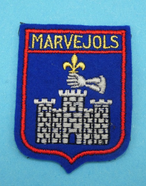 P1090978 Ecusson brodé ville Marvejols