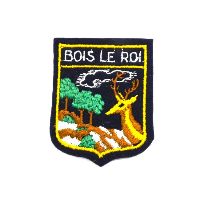 Ecusson brodé ville Bois Le Roi