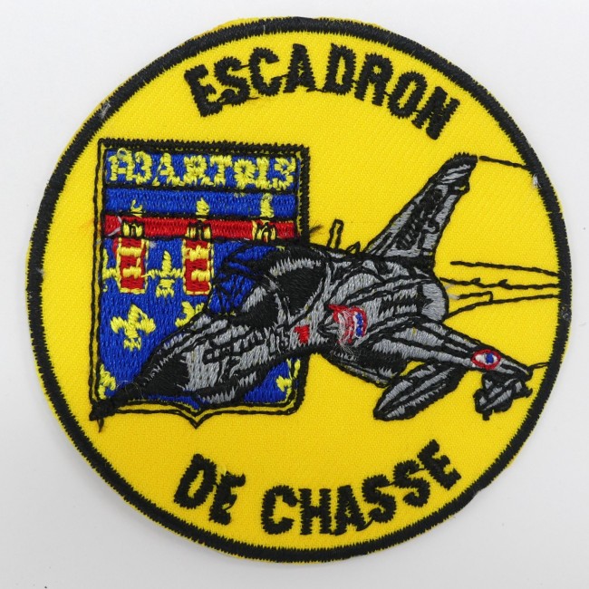 Pacth écusson brodé Escadron de chasse 