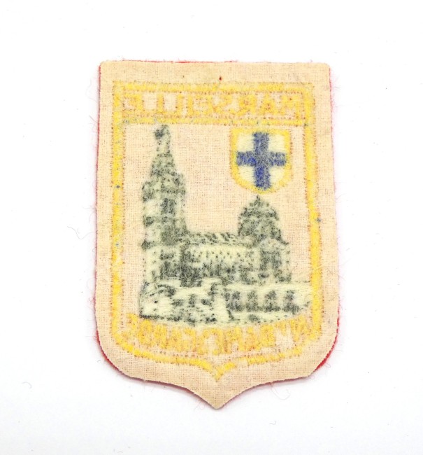 Ecusson brodé ville MARSEILLE - Basilique Notre Dame de la Garde 