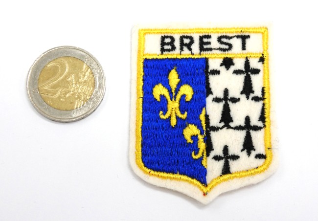 Ecusson brodé ville BREST 