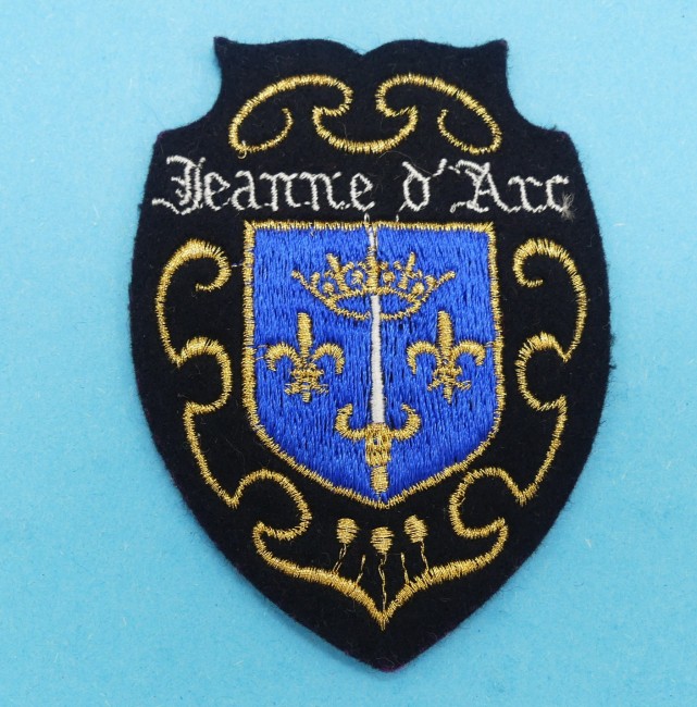 Ecusson meresse ville Jeanne d ' Arc