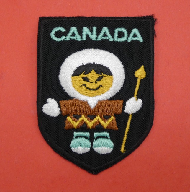 Ecusson brodé Canada à coudre 