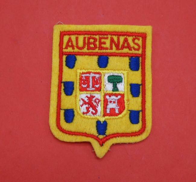 Ecusson brodé ville AUBENAS