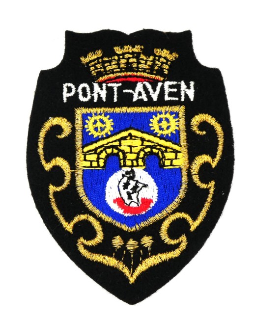 Ecusson brodé ville PONT - AVEN 