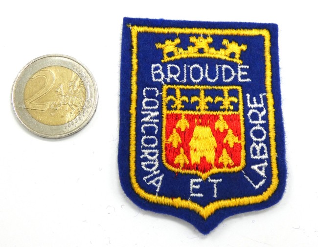Ecusson brodé ville BRIOUDE 