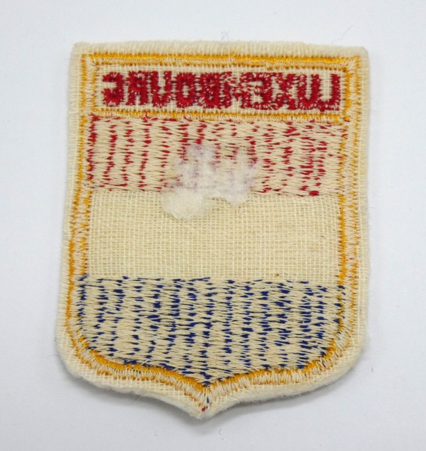 Ecusson brodé ville LUXEMBOURG 