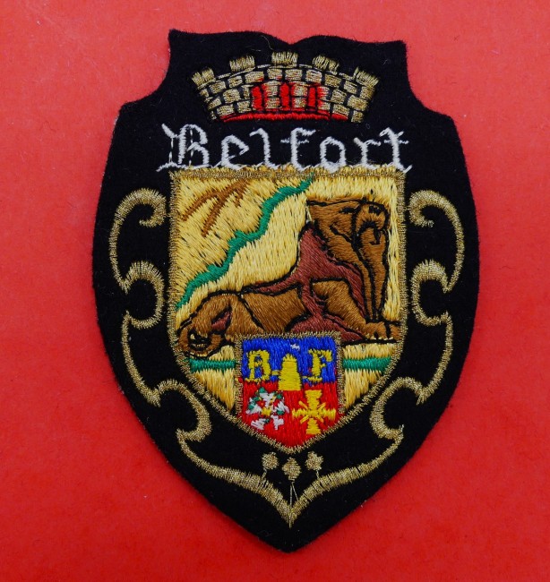 Ecusson brodé ville Belfort 