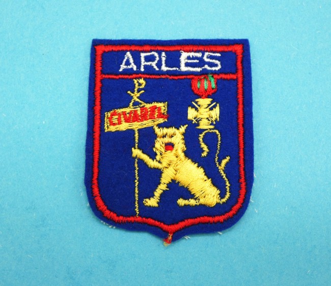 Ecusson brodé ville ARLES