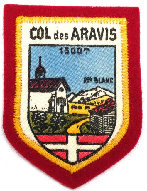 P1020425 Ecusson brodé Col des AVARIS 1500 m