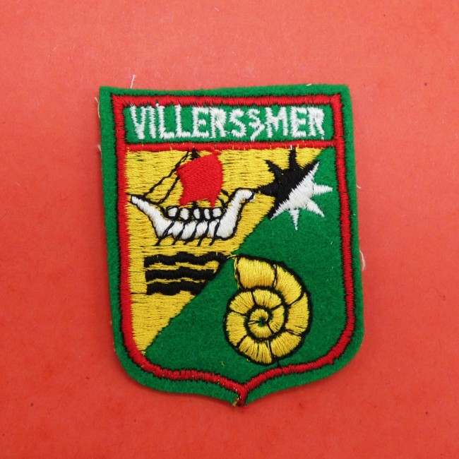 Ecusson brodé ville Viller Sur Mer