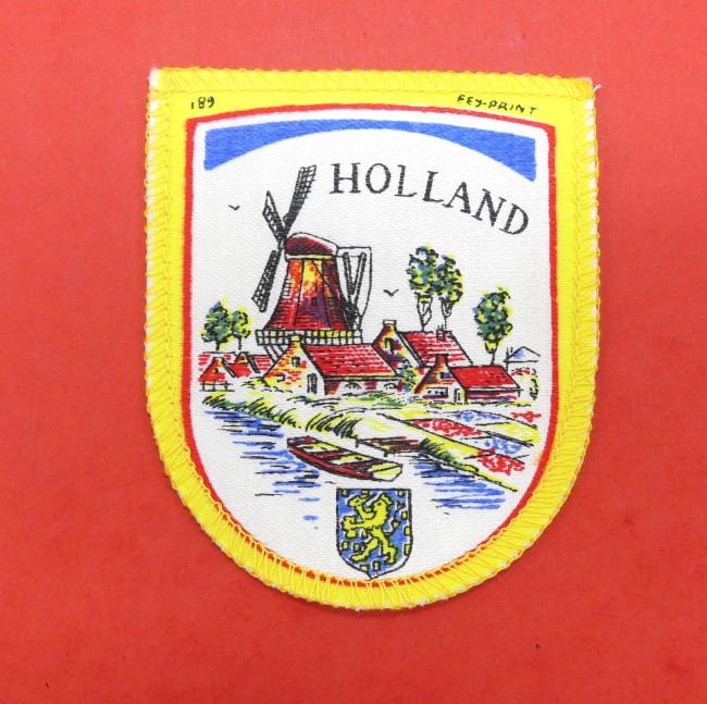Ecusson tissu pays HOLLAND 