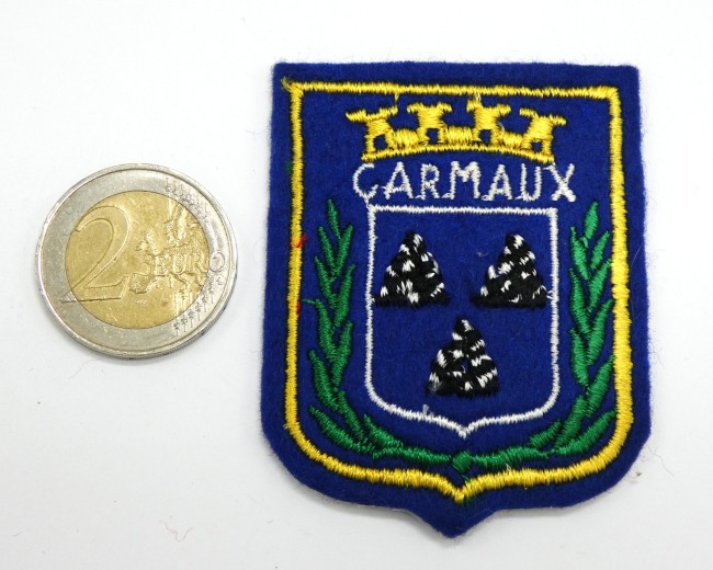 Ecusson brodé ville Carmaux