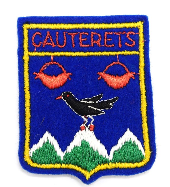 Ecusson brodé Cauterets 