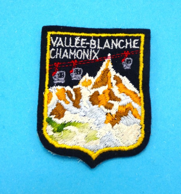 P1090208 Ecusson Chamonix Vallée Blanche
