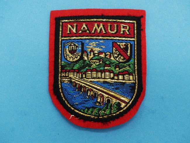 Ecusson brodé ville NAMUR 