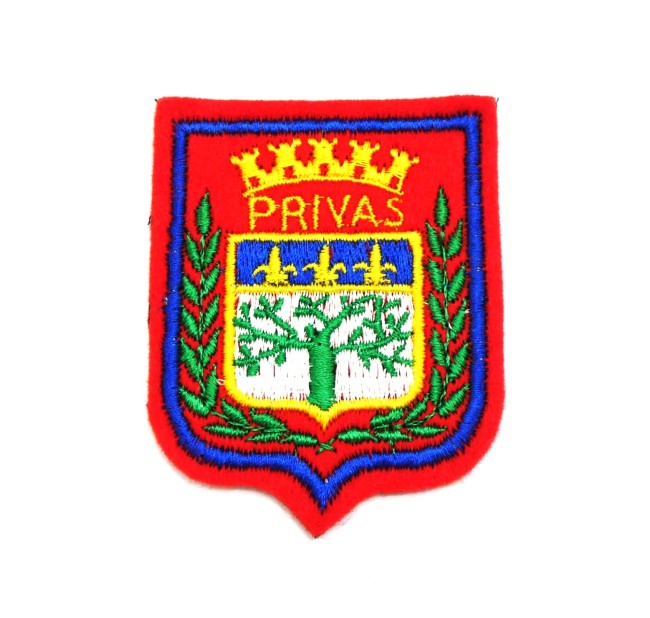 P1110344 Ecusson brodé ville Privas