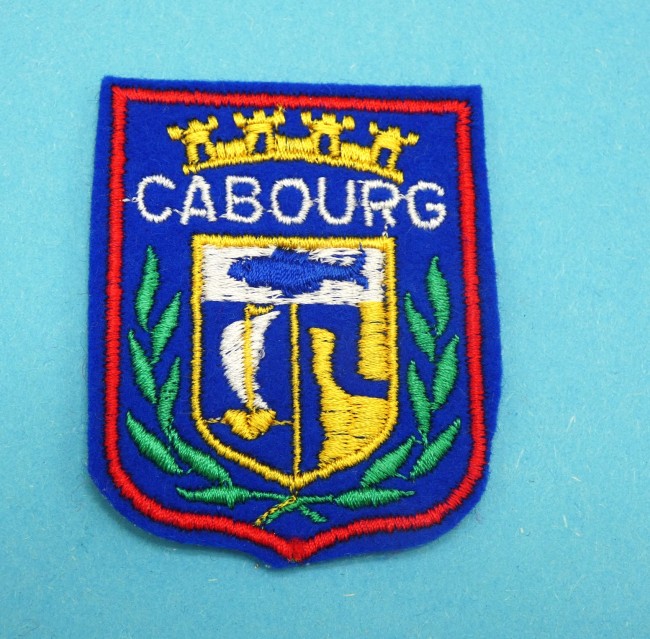 Ecusson brodé ville Cabourg