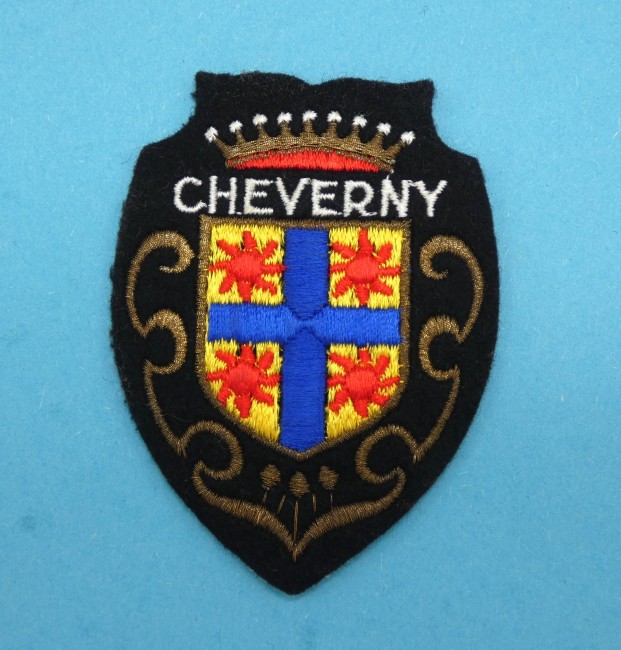 Ecusson meresse brodé ville CHEVERNY