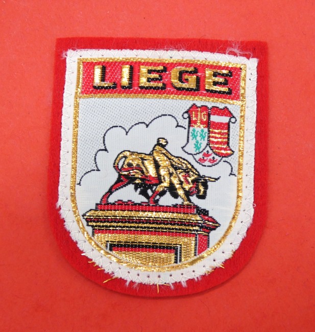  Ecusson brodé ville LIEGE
