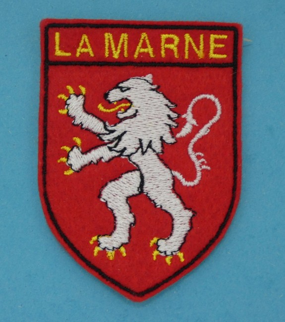Ecusson brodé ville LA MARNE