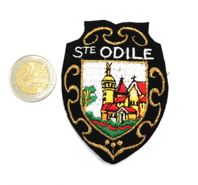 Ecusson meresse brodé ville Sainte Odile