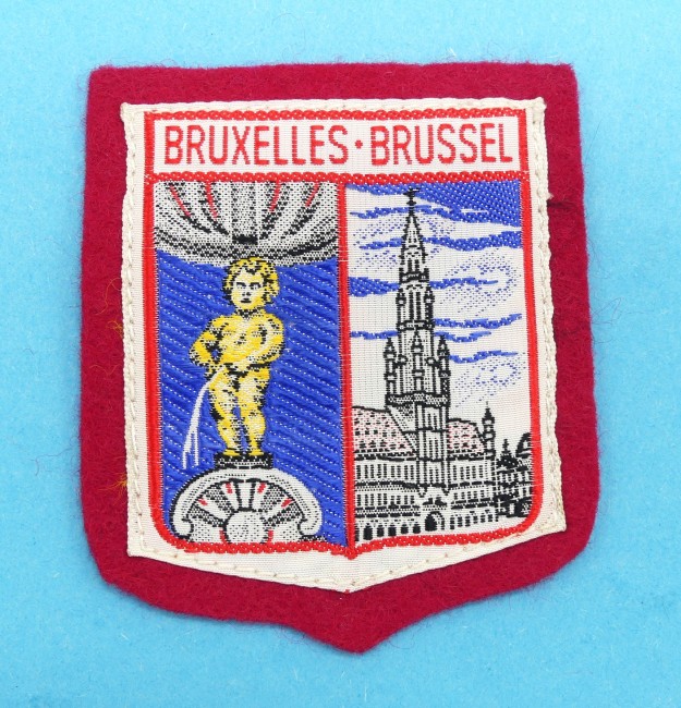 Ecusson brodé ville Bruxelles - Brussel 