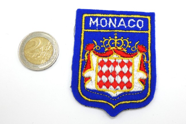 Ecusson brodé ville Monaco