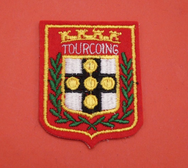 Ecusson brodé ville Tourcoing