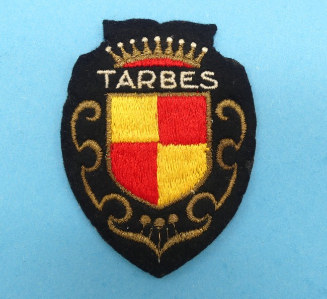 Ecusson meresse brodé ville TARBES