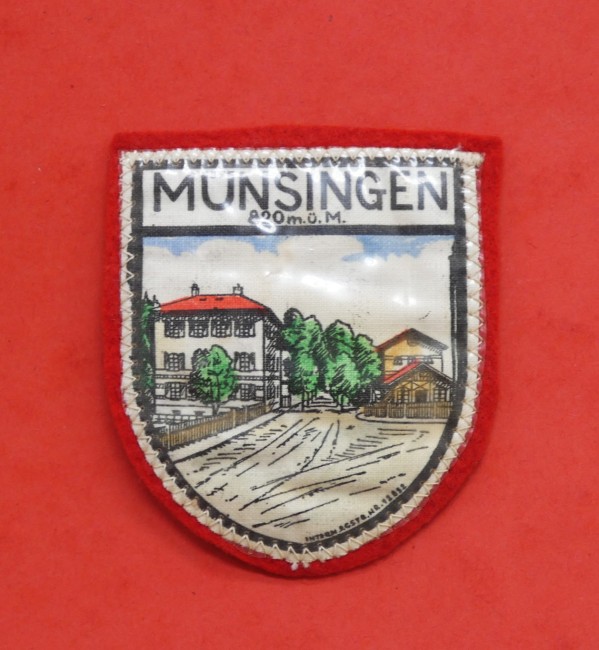 P1010527 Ecusson ville Münsingen ( Allemagne)