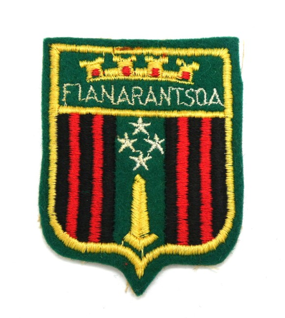 Ecusson brodé ville Fianarantsoa 