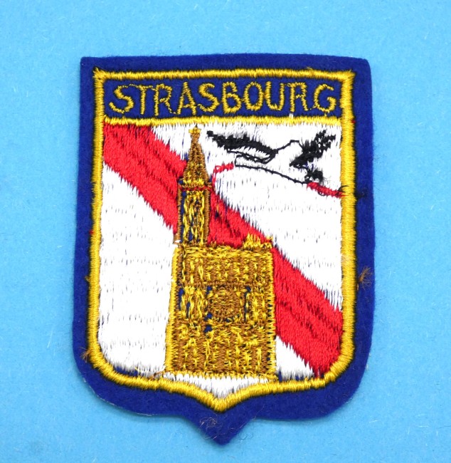 P1070227 Ecusson brodé ville Strasbourg