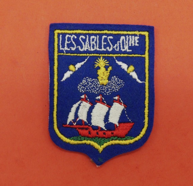 Ecusson brodé Les Sables D 'Olonne