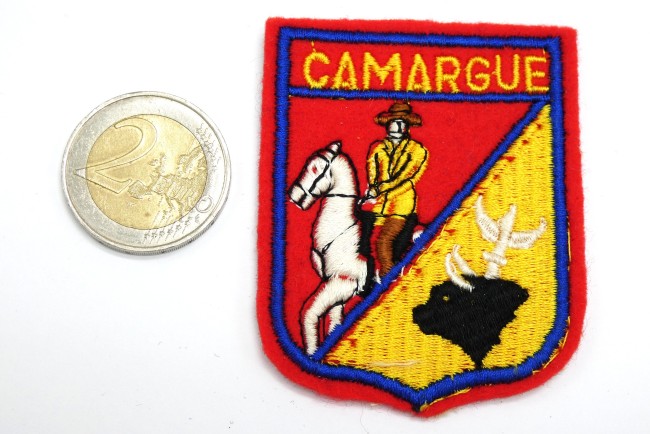 Ecusson brodé ville CAMARGUE