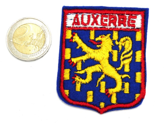Ecusson brodé ville Auxerre 
