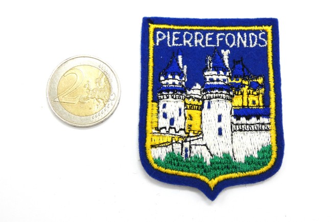 Ecusson brodé ville Pierrefonds